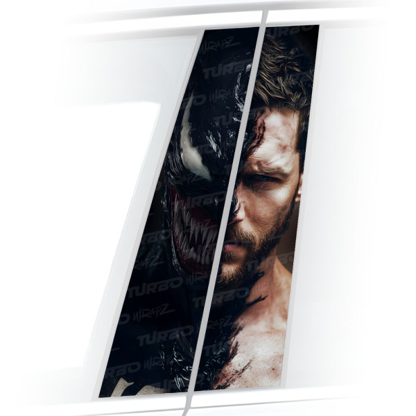 Naklejka na słupek samochodowy Venom / Eddie Brock | TurboWrapz.com