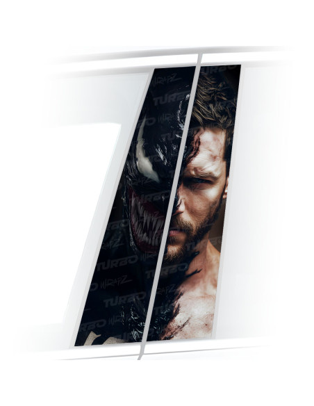 Naklejka na słupek samochodowy Venom / Eddie Brock | TurboWrapz.com