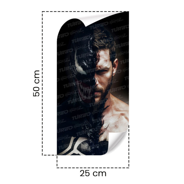 Naklejka na słupek samochodowy Venom / Eddie Brock | TurboWrapz.com