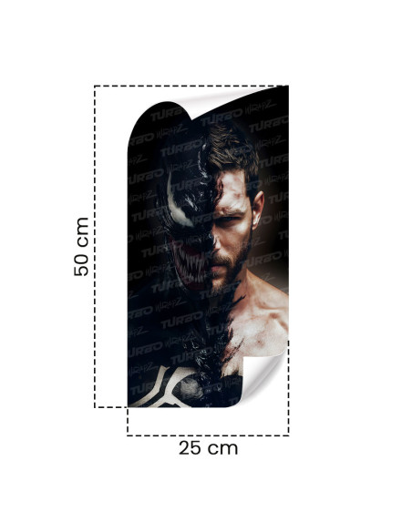 Sticker for car pillar Venom / Eddie Brock | TurboWrapz.com