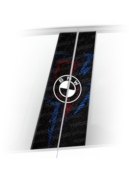 Sticker for car pillar BMW Piorun MPower | TurboWrapz.com