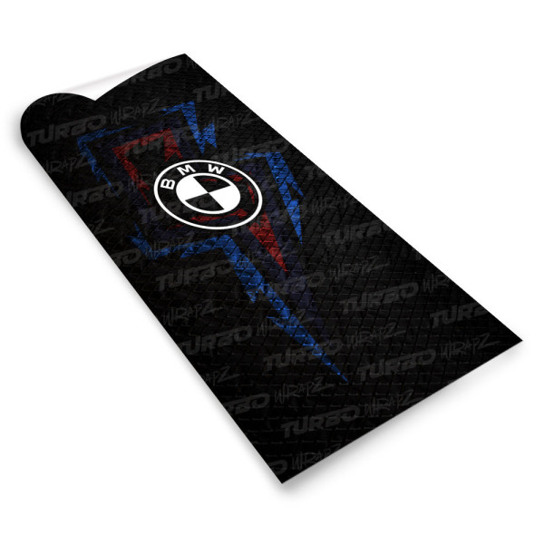 Sticker for car pillar BMW Piorun MPower | TurboWrapz.com