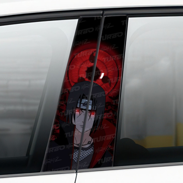 Naklejka na słupek samochodowy Itachi | TurboWrapz.com