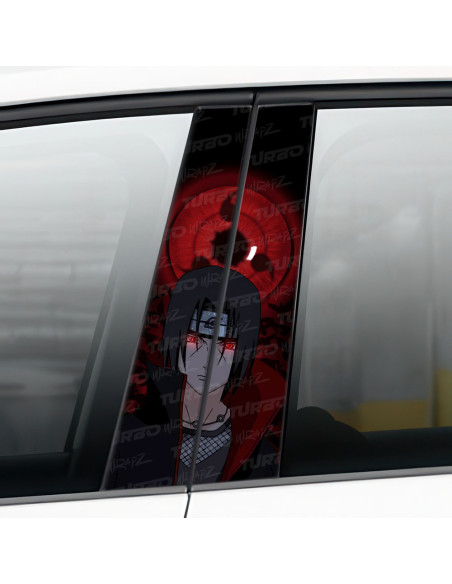 Sticker for car pillar Itachi | TurboWrapz.com