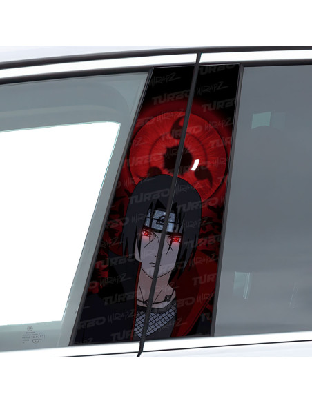Sticker for car pillar Itachi | TurboWrapz.com