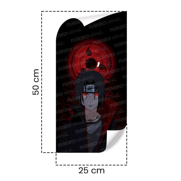 Sticker for car pillar Itachi | TurboWrapz.com