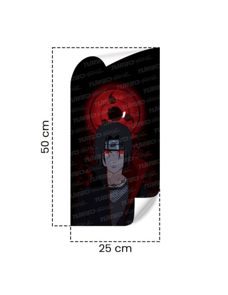 Sticker for car pillar Itachi | TurboWrapz.com
