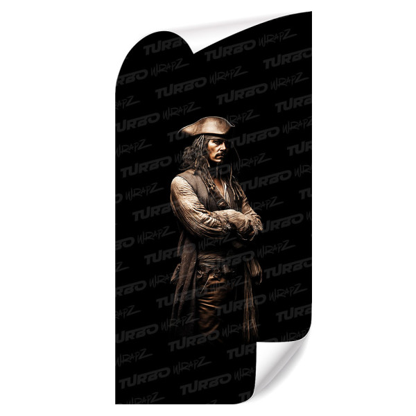 Sticker for car pillar Jack Sparrow 5 | TurboWrapz.com