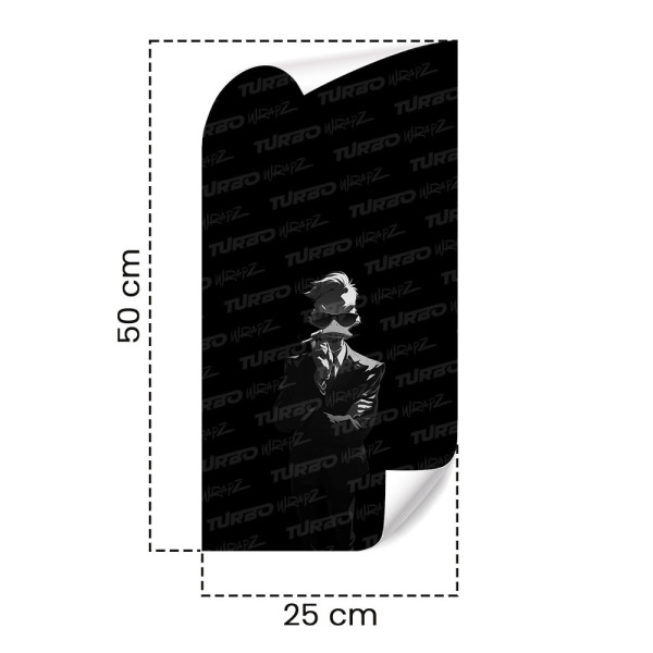 Naklejka na słupek samochodowy Kaczor Donald Biznesmen | TurboWrapz.com