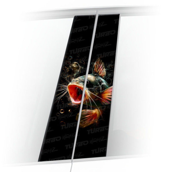 Sticker for car pillar Sum | TurboWrapz.com