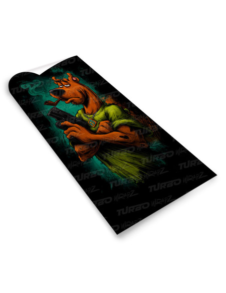 Sticker for car pillar Scooby Doo Gangster | TurboWrapz.com