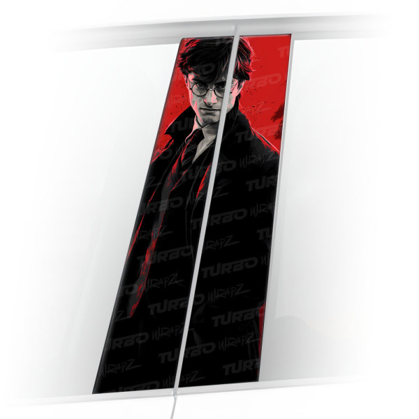 Naklejka na słupek samochodowy Harry Potter | TurboWrapz.com