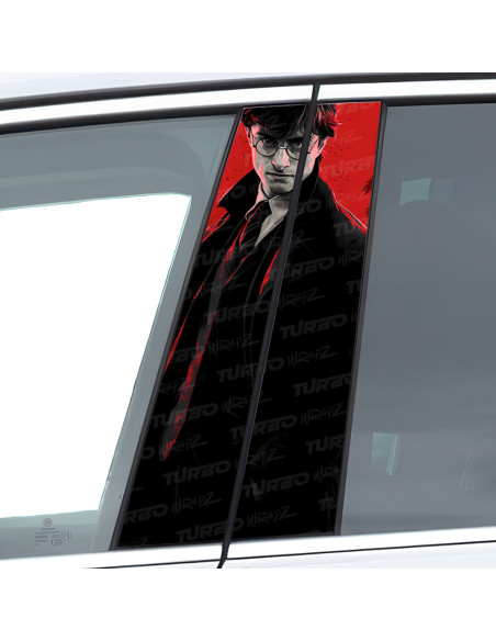 Sticker for car pillar Harry Potter | TurboWrapz.com