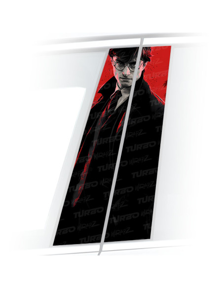Sticker for car pillar Harry Potter | TurboWrapz.com