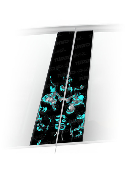 Naklejka na słupek samochodowy Mickey Boxer | TurboWrapz.com