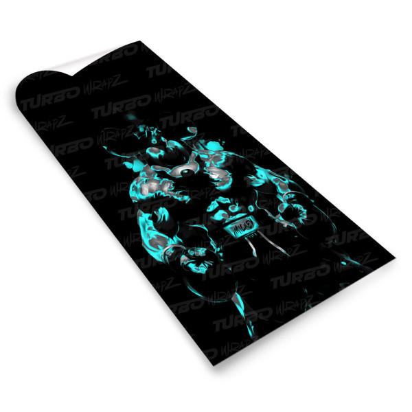 Naklejka na słupek samochodowy Mickey Boxer | TurboWrapz.com