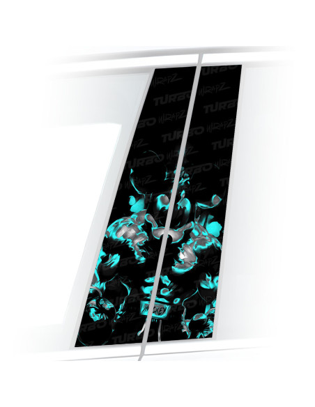 Naklejka na słupek samochodowy Mickey Boxer | TurboWrapz.com