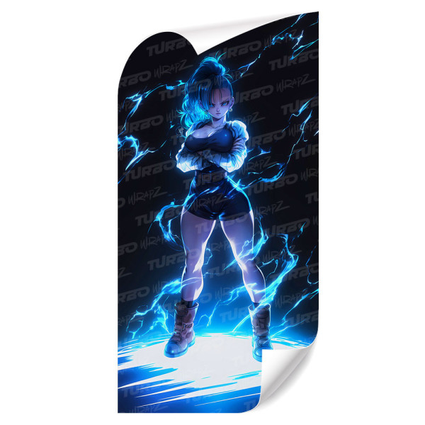 Naklejka na słupek samochodowy Bulma | TurboWrapz.com