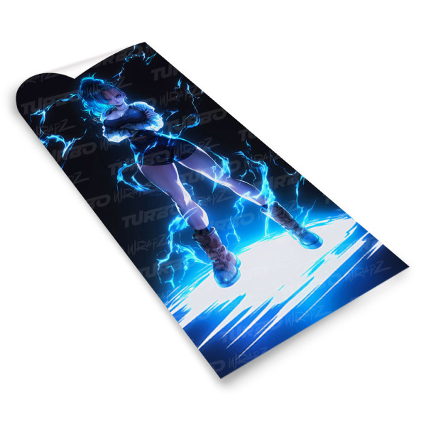 Naklejka na słupek samochodowy Bulma | TurboWrapz.com