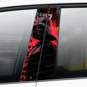 Naklejka na słupek samochodowy Lord Vader Graffiti | TurboWrapz.com 2