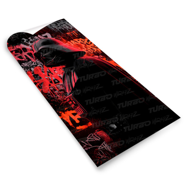 Naklejka na słupek samochodowy Lord Vader Graffiti | TurboWrapz.com