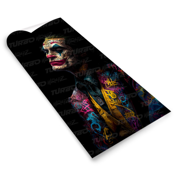 Naklejka na słupek samochodowy Joker Graffiti | TurboWrapz.com