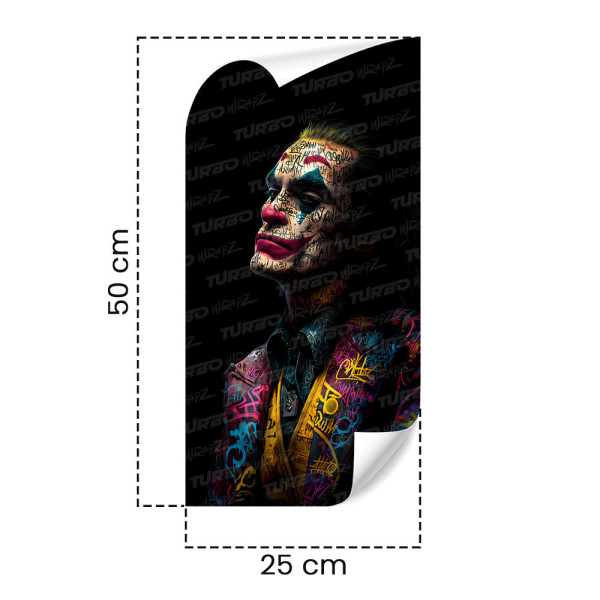 Naklejka na słupek samochodowy Joker Graffiti | TurboWrapz.com