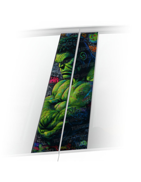 Naklejka na słupek samochodowy Hulk Graffiti | TurboWrapz.com