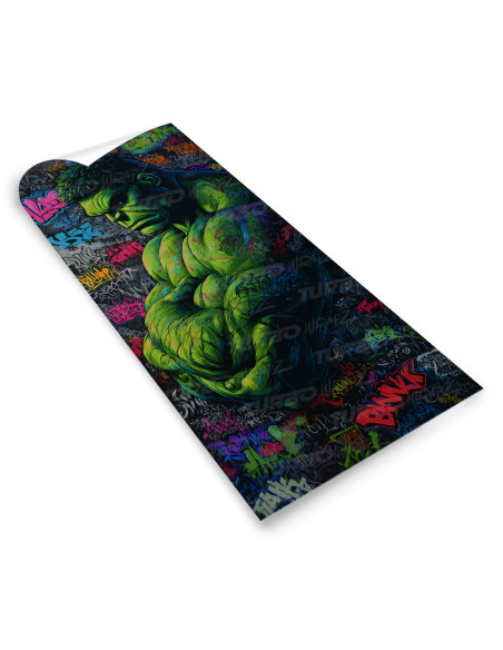 Naklejka na słupek samochodowy Hulk Graffiti | TurboWrapz.com