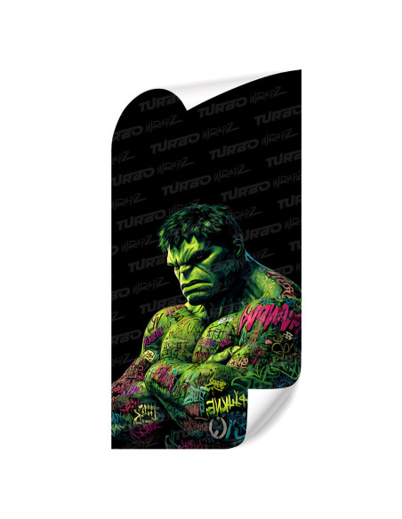 Naklejka na słupek samochodowy Hulk Graffiti | TurboWrapz.com