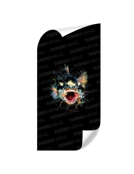 Sticker for car pillar Sum 2 | TurboWrapz.com