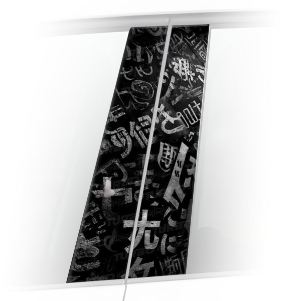 Naklejka na słupek samochodowy Japońskie Znaczki | TurboWrapz.com