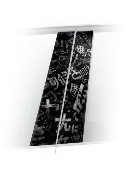 Naklejka na słupek samochodowy Japońskie Znaczki | TurboWrapz.com