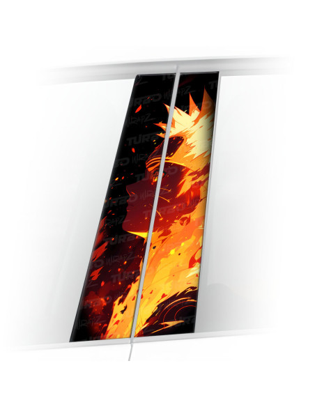 Sticker for car pillar Naruto | TurboWrapz.com