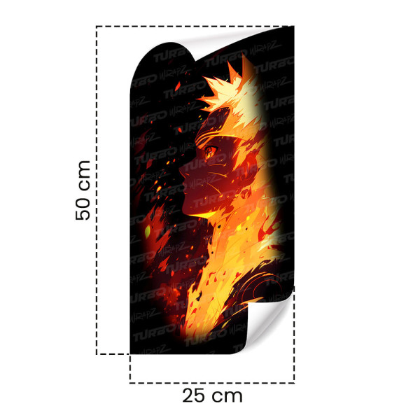 Naklejka na słupek samochodowy Naruto | TurboWrapz.com