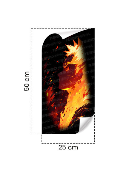 Naklejka na słupek samochodowy Naruto | TurboWrapz.com