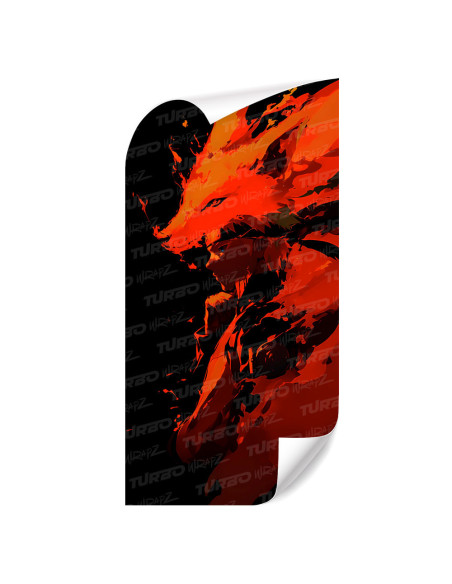 Naklejka na słupek samochodowy Naruto | TurboWrapz.com