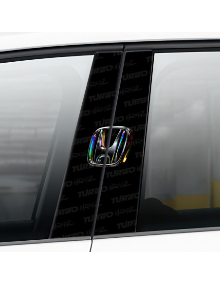 Sticker for car pillar Honda Chrom | TurboWrapz.com