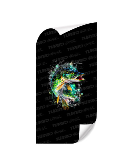 Sticker for car pillar Szczupak 2 | TurboWrapz.com