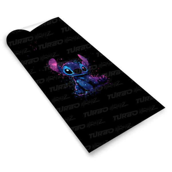 Naklejka na słupek samochodowy Stitch Glittery | TurboWrapz.com