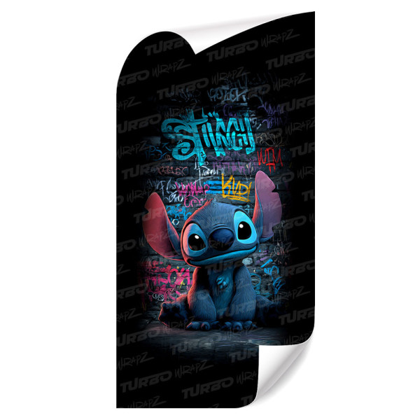 Naklejka na słupek samochodowy Stitch Graffiti | TurboWrapz.com