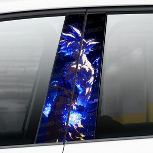 Naklejka na słupek samochodowy Goku UI | TurboWrapz.com 2