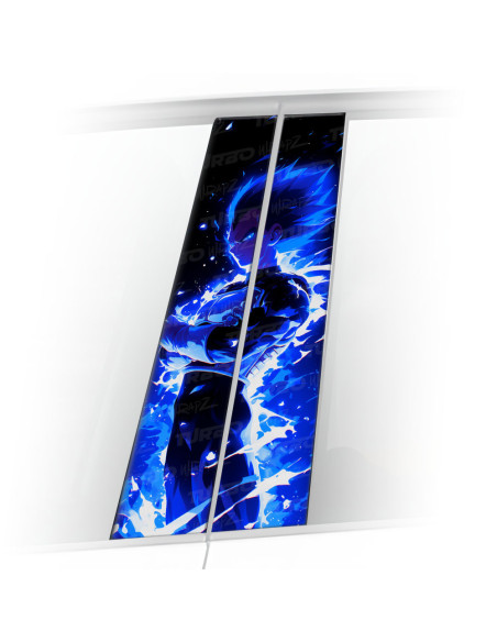 Sticker for car pillar Vegeta UI | TurboWrapz.com