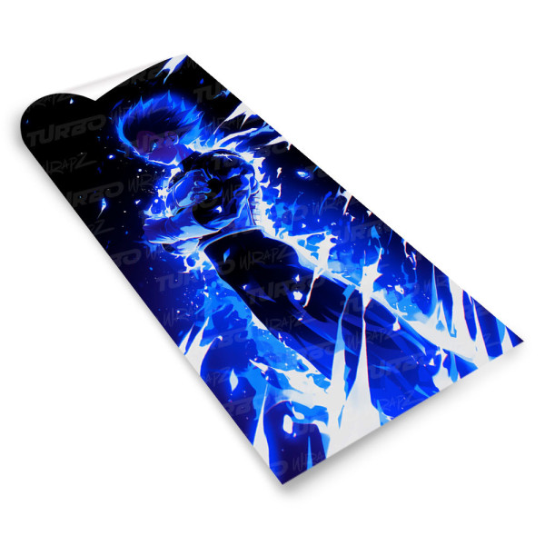 Sticker for car pillar Vegeta UI | TurboWrapz.com