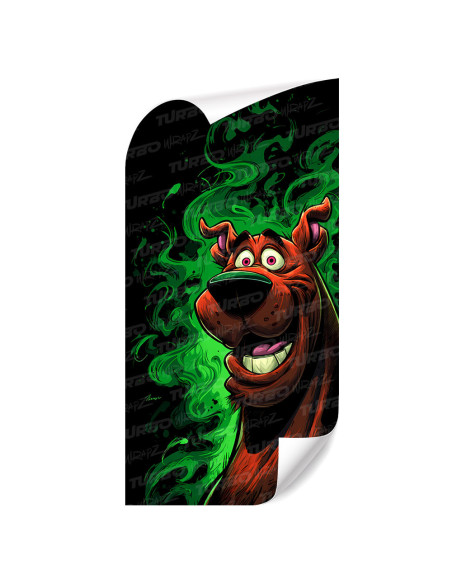 Sticker for car pillar Zjarany Scooby Doo | TurboWrapz.com