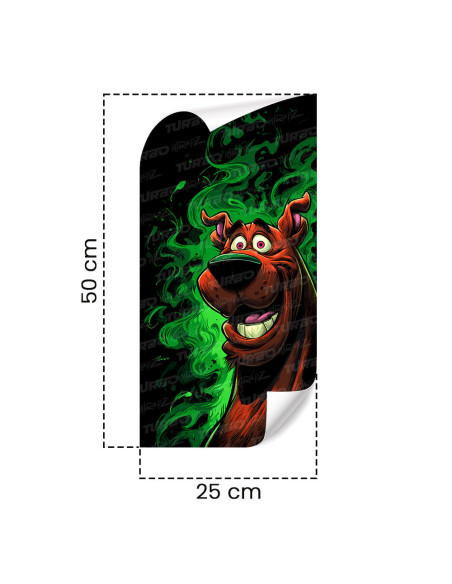 Sticker for car pillar Zjarany Scooby Doo | TurboWrapz.com