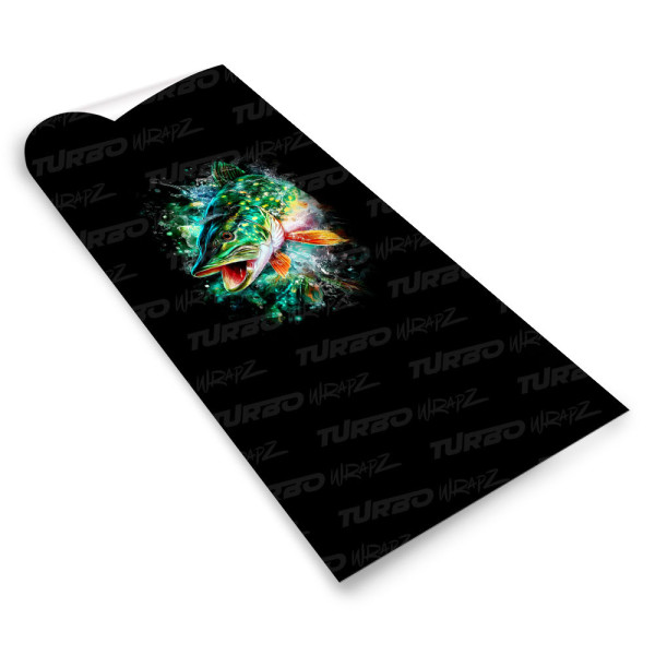 Sticker for car pillar Szczupak 3 | TurboWrapz.com