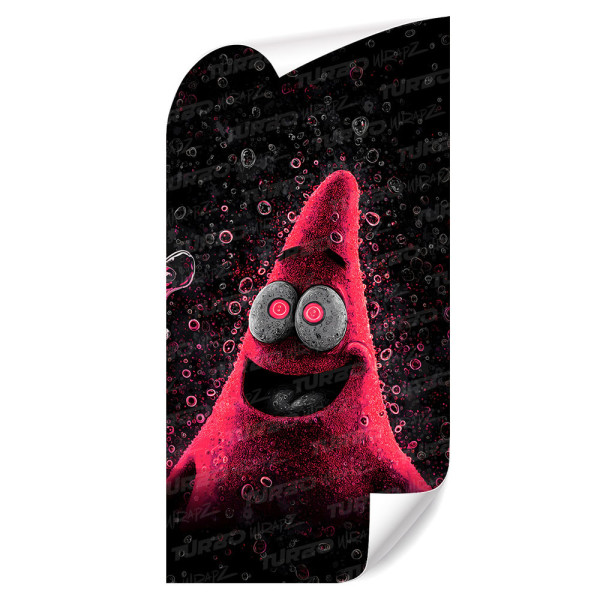 Naklejka na słupek samochodowy Zjarany Patrick Star | TurboWrapz.com