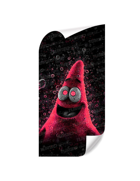 Naklejka na słupek samochodowy Zjarany Patrick Star | TurboWrapz.com