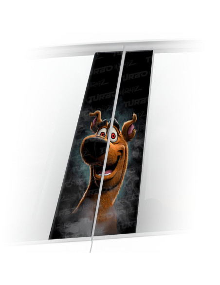 Sticker for car pillar Zjarany Scooby Doo | TurboWrapz.com